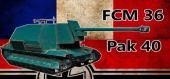 Купить Бонус-код - танк FCM 36 Pak 40 + слот