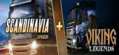 Купить Euro Truck Simulator 2 - Scandinavia + Viking Legends