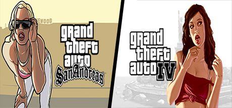 Grand Theft Auto 4 + Grand Theft Auto: San Andreas
