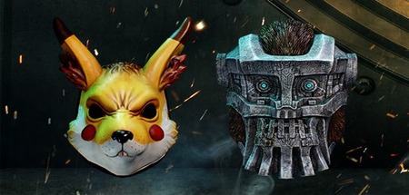 PAYDAY 2: Electarodent and Titan Masks DLC