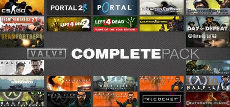 Valve Complete Pack (CS GO Prime + Counter-Strike 1.6 и Source + Day of Defeat + Team Fortress Classic + Deathmatch + Half-Life 1 и Source + Opposing Force + Blue Shift + Half-Life 2 + Episode One + Episode Two + Left 4 Dead 1 и 2 + Portal 1 и 2)