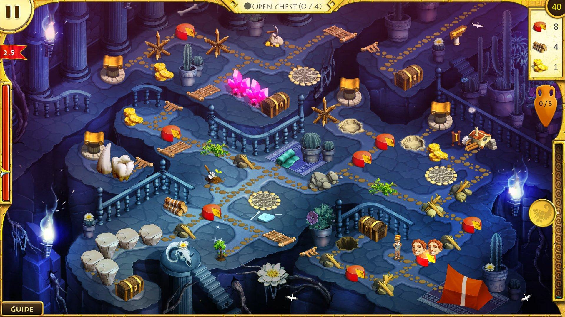12 labours of hercules v best level prevent theif