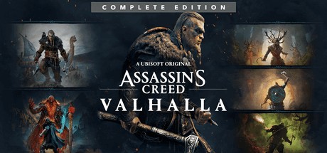 Assassin's Creed Valhalla Complete Edition + Season Pass + Dawn of Ragnarök, Berserker Gear Pack, Berserker Settlement Pack, Berserker Longship Pack и Set of Runes