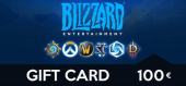 Купить Подарочная карта Battle.net 100 Евро (Blizzard Gift Card 100 EUR)