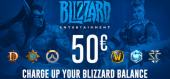 Купить Подарочная карта Battle.net 50 Евро (Blizzard Gift Card 50 EUR)