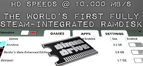 Dimmdrive :: Gaming Ramdrive @ 10,000+ MB/s