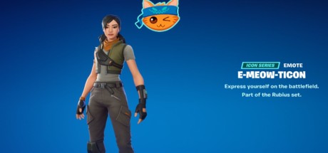 Fortnite - E-MEOW-TICON EMOJI