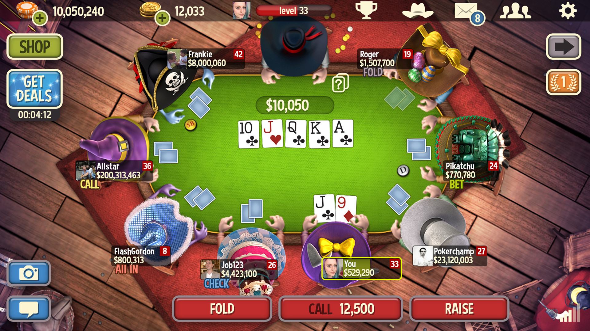 governors of poker 3 link iphone and pc