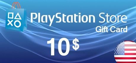 PlayStation Network PSN 10 USD - Подарочная карта