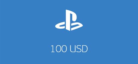 PlayStation Network PSN 100 USD - Подарочная карта