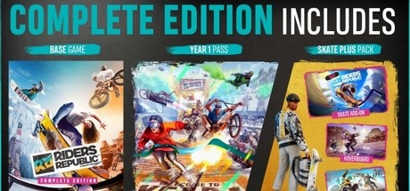 Riders Republic Complete Edition + DLC Riders Republic - Year One Pass, Riders Republic - Ultimate Edition Ubisoft Activation