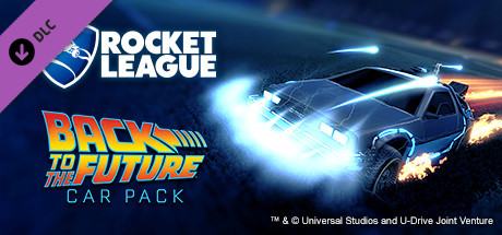 Rocket League - Back to the Future Car Pack