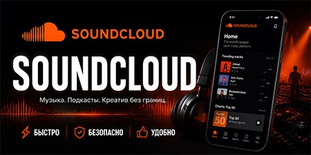SOUNDCLOUD Go+ - подписка 1 месяц