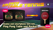 VR Swing Table Tennis Oculus купить